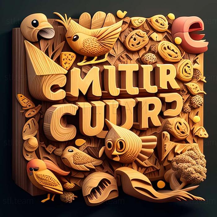 3D model Critter Crunch game (STL)